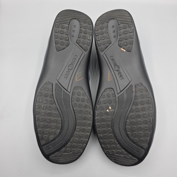 Orthofeet Juno Shoes Womens 9 Navy Blue T Strap Comfort Mary Jane Adjustable - Picture 9 of 12